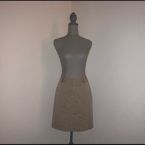 Merona 8 Khaki Skirt